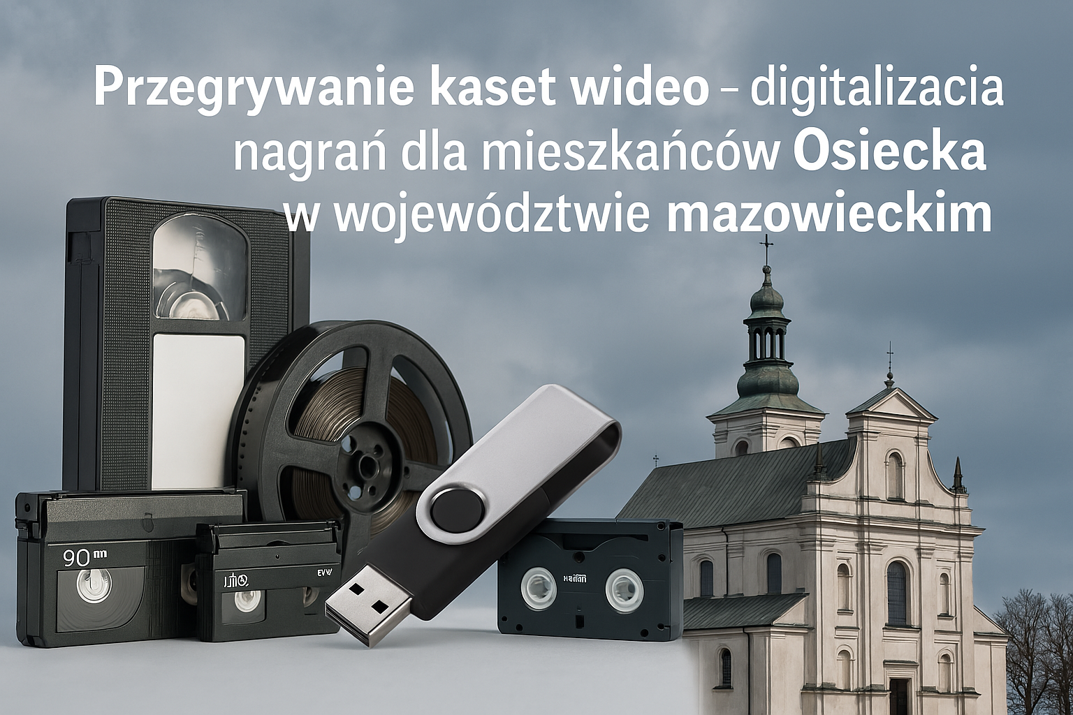 Digitalizacja nagrań wideo w Osiecku – najlepszy sposób na zachowanie rodzinnych wspomnień